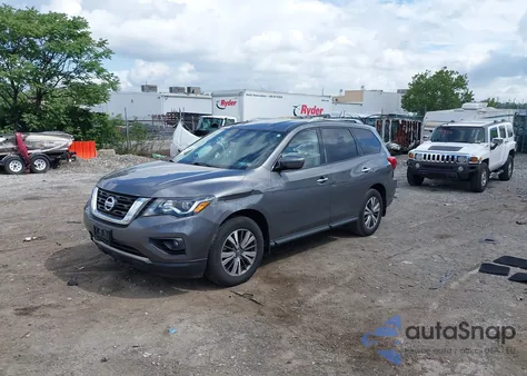 2018 Nissan Pathfinder Sv from USA, damaged, VIN 5N1DR2MM0JC655013
